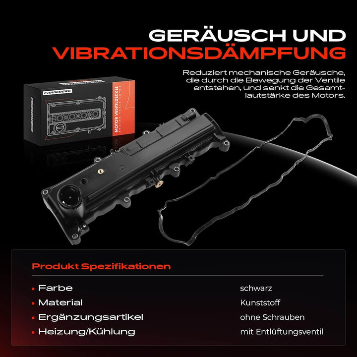 Ventildeckel Zylinderkopfhaube für Duster Lodgy JS Sandero Megane II Kangoo Clio III Captur I 1.5L D
