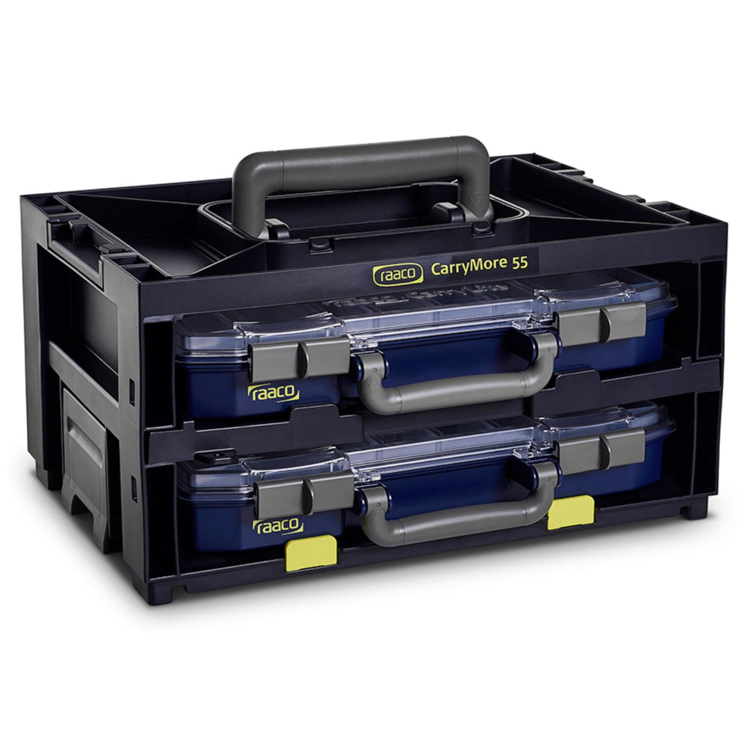 Raaco CarryMore 55x2 ausgestattet mit 2 CarryLite 55 4x8-16, 146395