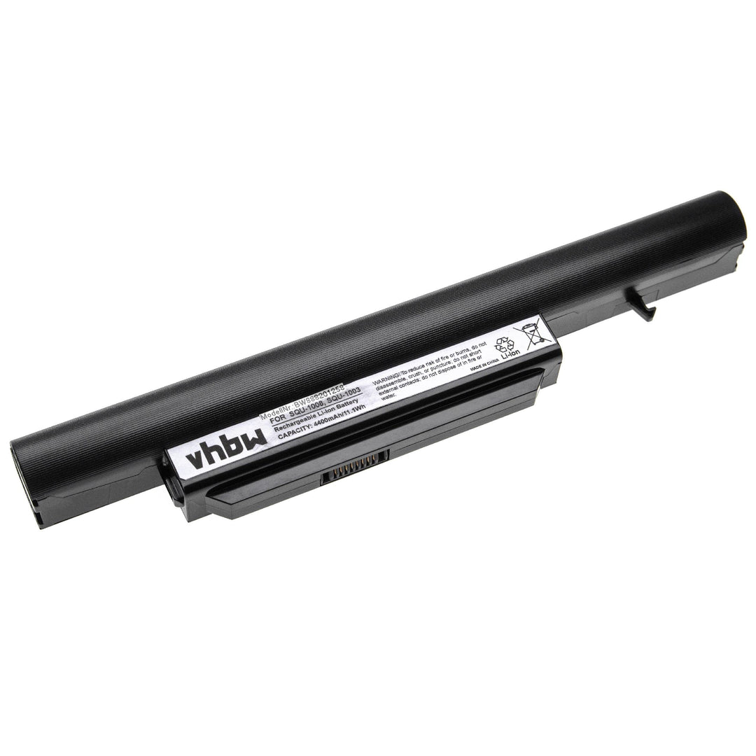 vhbw Akku kompatibel mit Hasee K660D-i5D1, K660D-i5D2, K660D-i5D3, K660D-i5D4, K660D-i7 D1 Notebook