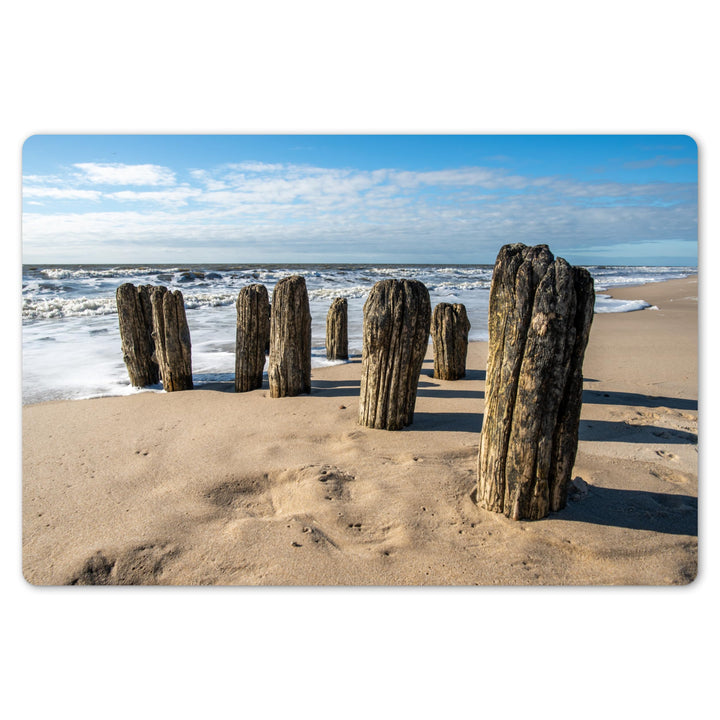 KitchenYeah© Platzsets Abwaschbar 6-Teilig 45x30 cm Tischsets Platzdeckchen rutschfeste Platzset Unt