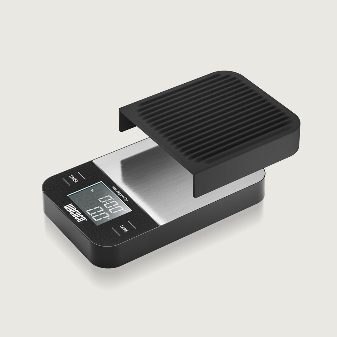 WACACO Exagram Kaffeewaage mit Timer, 0,1g/2kg hohe Präzision, digitale Espresso Waage, Touch Button