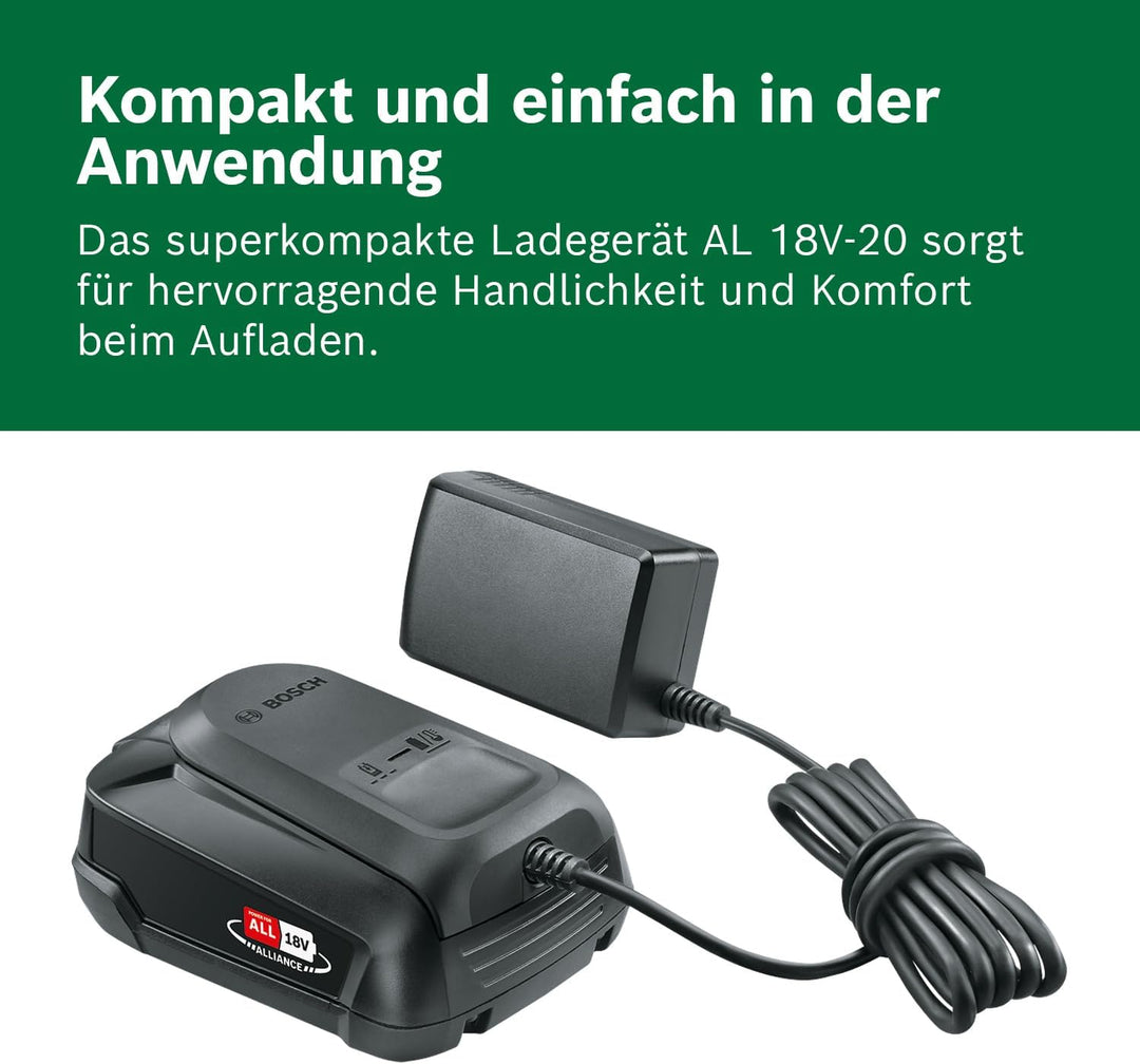 Bosch Home and Garden Bosch Home and Garden Bosch 18V Akku und Ladegerät 2.5Ah (18V Starter Set, POW