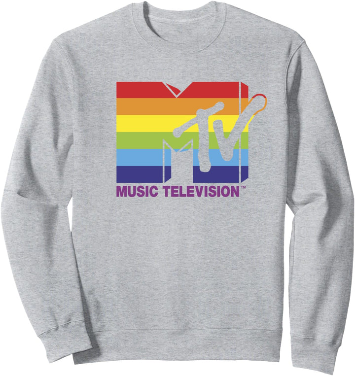 MTV Rainbow Pride Logo Sweatshirt
