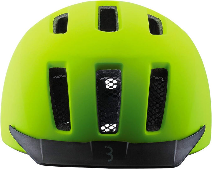 BBB Cycling Unisex-Adult BHE-161 Grid Kopfumfang M (54-58cm) matt neon yellow, M (54-58cm) matt neon