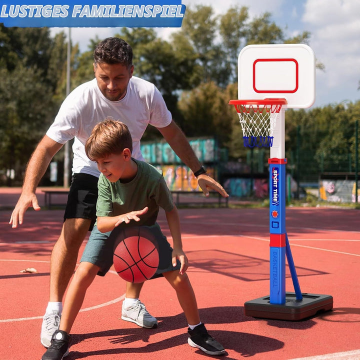Basketballkorb für Kinder 3-5, Höhenverstellbar Basketball Stander, Mini Basketballkorb Indoor Outdo