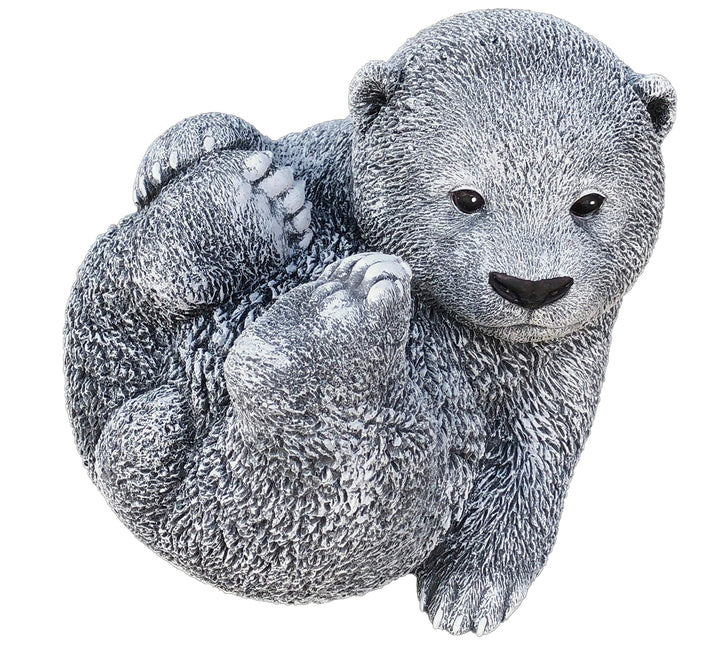 stoneandstyle Steinfigur grosser Bär Bärchen Panda, Frost- und wetterfest bis -30°C, massiver Steing