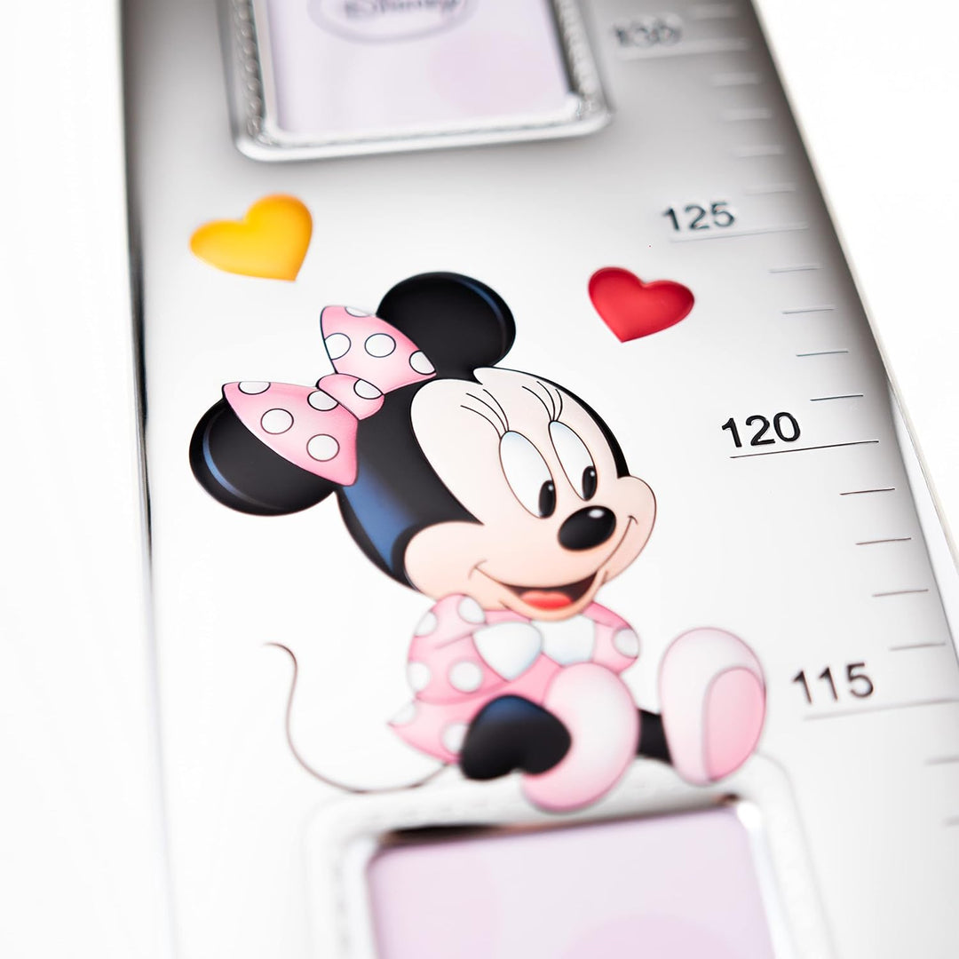 Disney - Kinder Messlatte für die Wand mit Silber - mit Bilderrahmen - zur Dekoration des Kinderzimm
