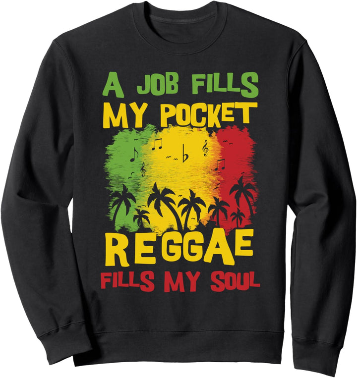 Rasta Kleidung Herren Reggae Lion Dreadlocks Herren Sweatshirt