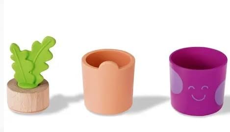 Ravensburger Play + Aktivitätsset: Meine kleinen Pflanzen zum Stecken, Babyspielzeug ab 18 Monaten,
