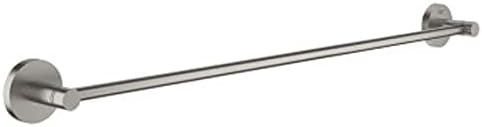 Grohe Essentials Badetuchhalter 600mm, supersteel, 1 Stück, 40366DC1 600 mm, 600 mm