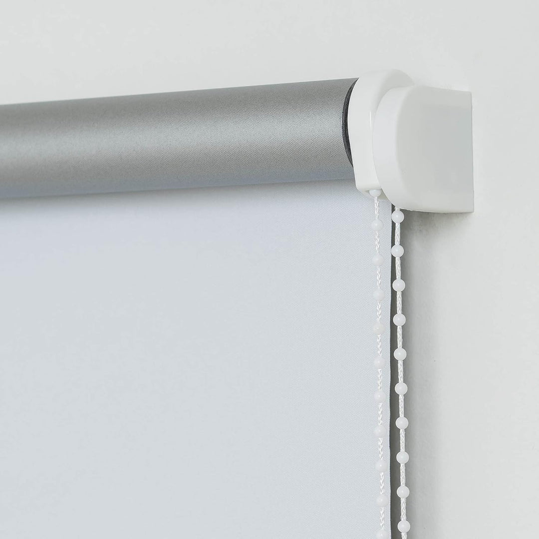 Liedeco® Rollo, Fenster Rollo, Kettenzug-Rollo / 102 x 180 cm (Breite x Höhe), weiss/Thermo-Beschich