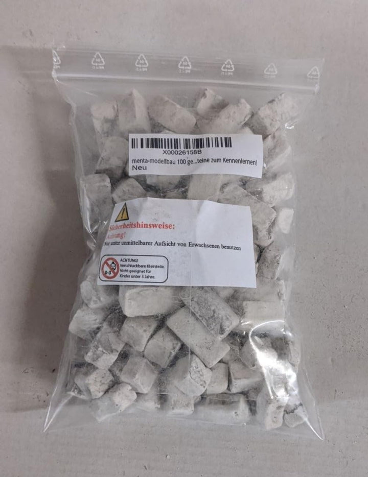 menta-modellbau 100 gemischte Ruinenbausteine zum Kennenlernen!