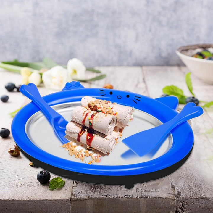 Eisportionierer Für Ice Cream Rolls, Rolled Ice Cream Maker, EIS Platte Für Ice Rolls, Eiscreme Masc