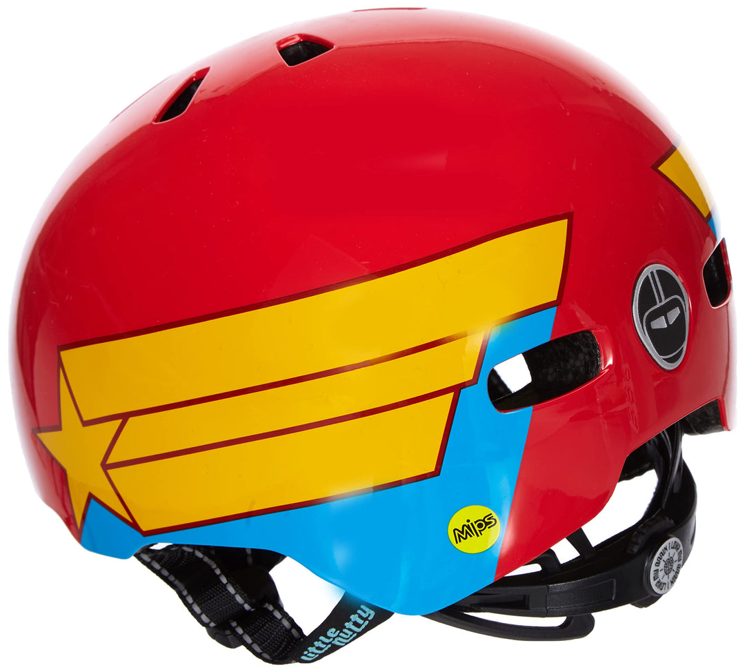 Nutcase Little Nutty MIPS Fahrradhelm 'Supa Dupa' Gloss 48 - 52 cm, 48 - 52 cm