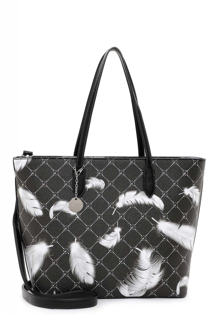 Tamaris Damen Handtasche 30107 Grösse: EU, Black-feather 193