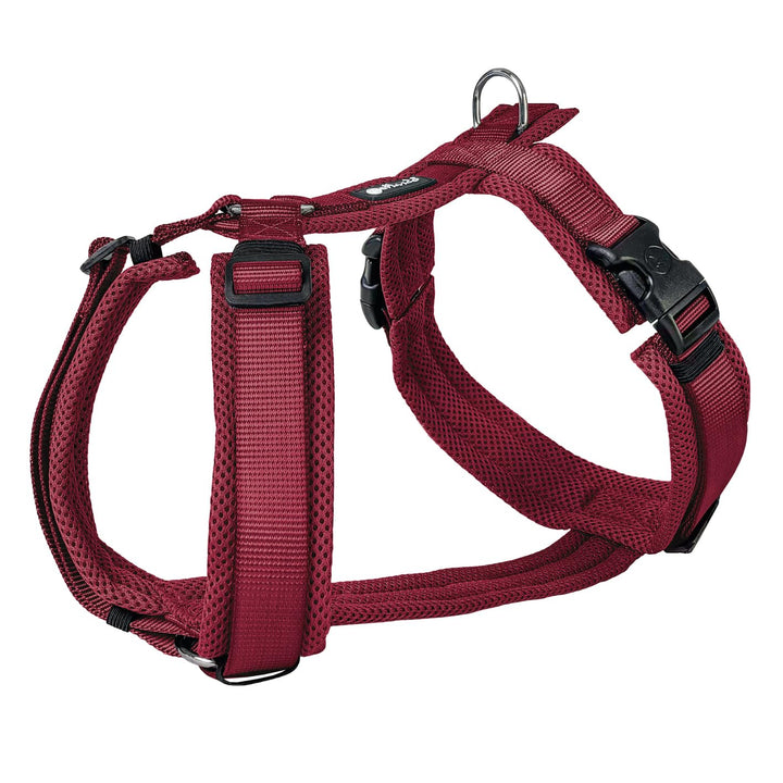 Petlando Hundegeschirr gepolstert, Mesh Y-Comfort, weich, stufenlos verstellbar, besonders leicht &amp;