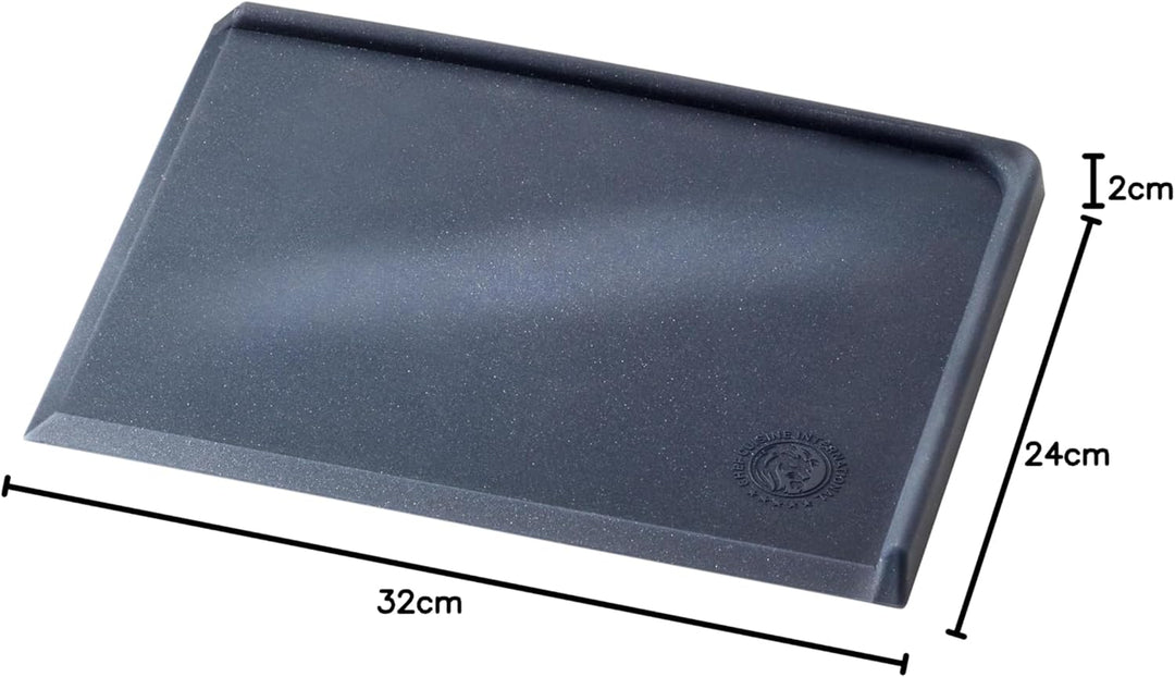 CHEF CUISINE Schneideunterlagen aus Kunststoff, 3er-Set, 32cm x 24cm / 32cm x 12cm / 16cm x 12cm, fü
