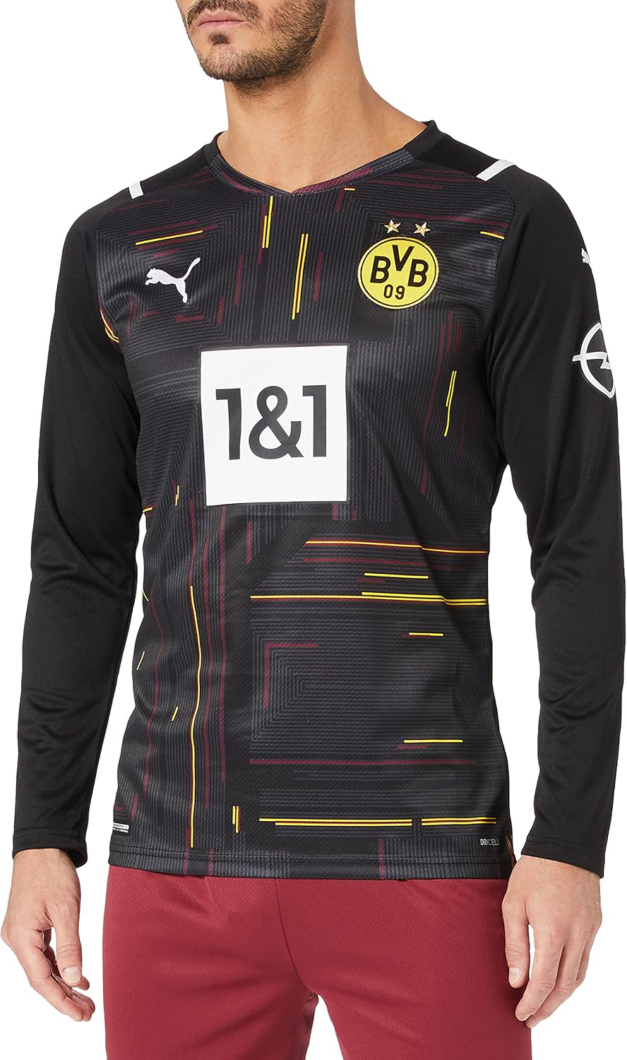 Borussia Dortmund, Torwart Trikot Herren, Saison 2021/22, Heimtrikot M Puma Black-puma White, M Puma