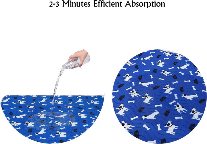 Yangbaga PIPI matten für Hunde, 80 * 90cm 2ST Welpenunterlagen, rutschfeste unterlage PIPI Pads für