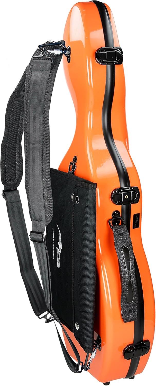 Geigenkoffer Glasfaser Ultra light 4/4 orange M-Case