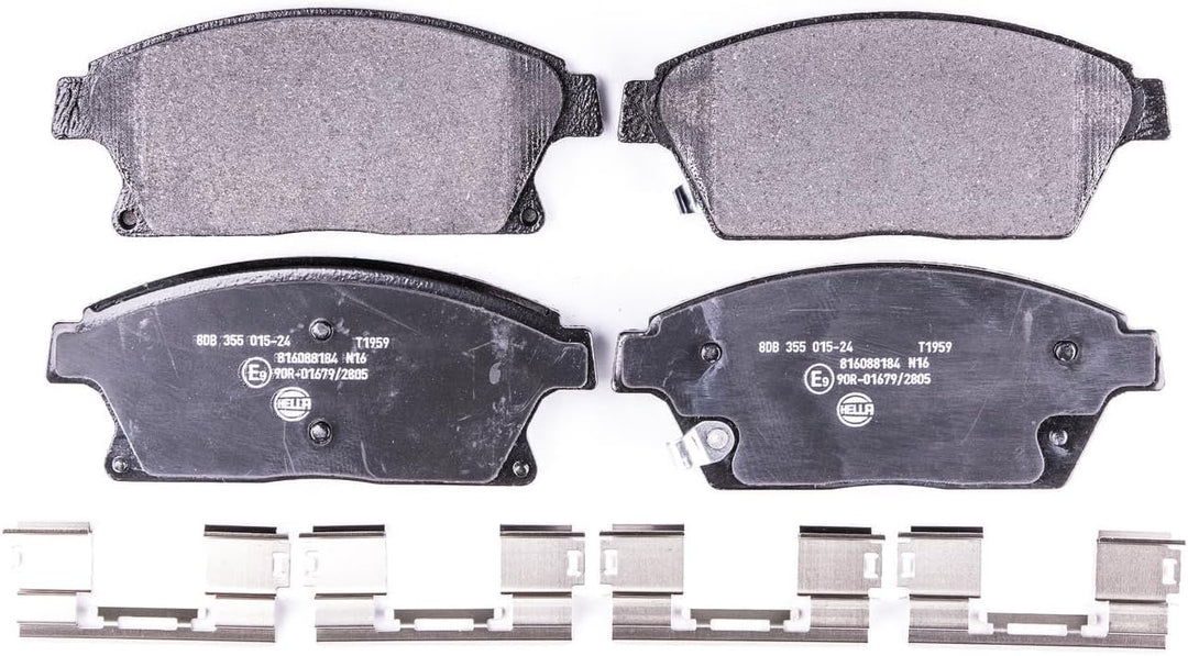 HELLA PAGID 8DB 355 015-241 Bremsbelagsatz - T1959 - Dicke/Stärke: 18.8mm - Bremssystem: Mando - mit