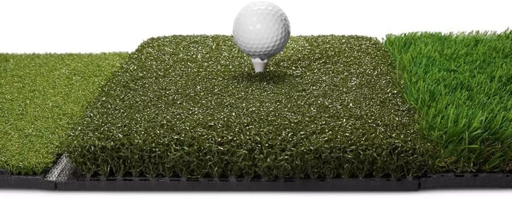 SKLZ Golf Übungsmatte, Spiel verbessern mit 3-Oberflächen-Design, robuste 63,5cm x 40,6cm Matte für