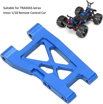 RC Querlenker Vorne Hinten Querlenker Set RC Auto Zubehör für Latrax Teton 1/18 RC Car Blau, Blau