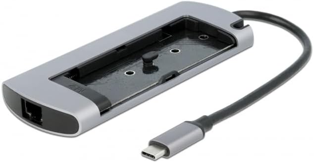 Delock 87767 USB Type-C™ Dockingstation mit M.2 Slot - 4K HDMI/USB/LAN/PD 3.0