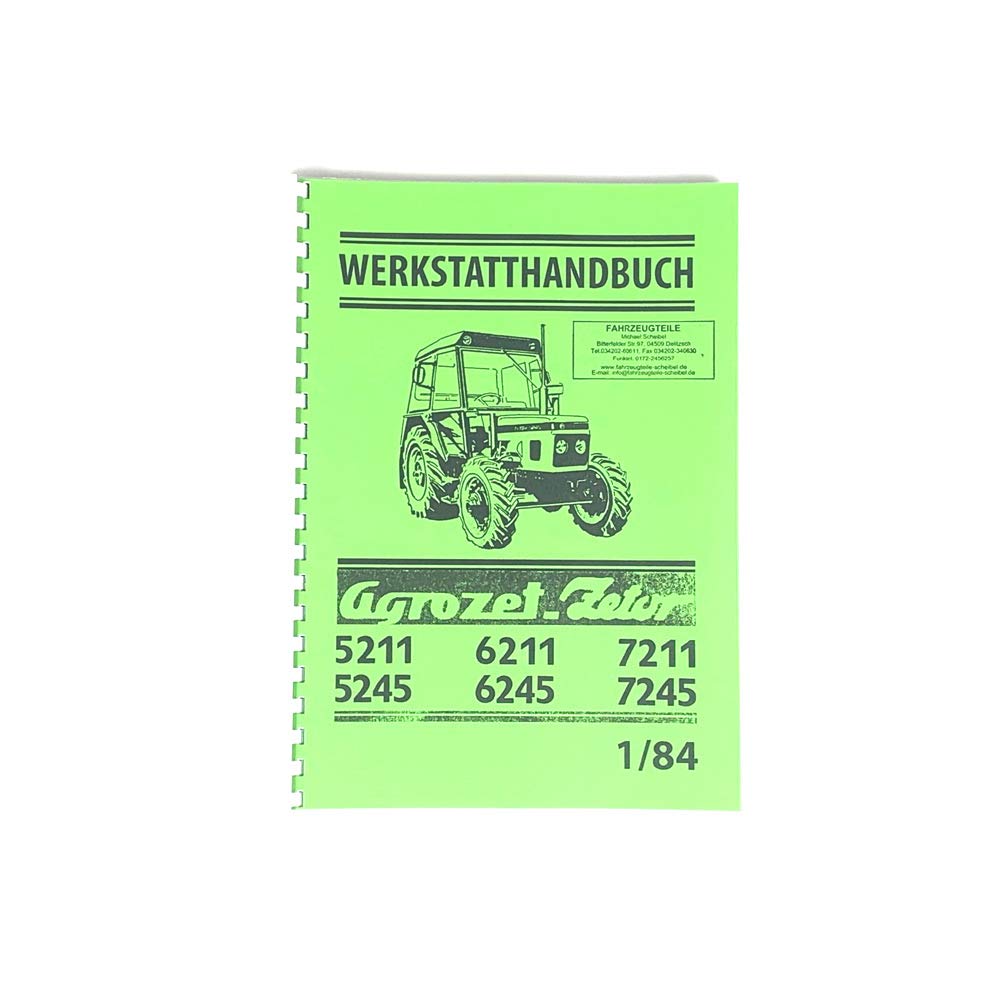 Werkstatthandbuch Zetor 5211-7245
