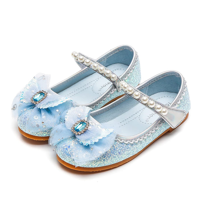 LOBTY Mädchen Prinzessin Schuhe Pailletten Kristall Schuhe Kinder Sandalen Hochzeitsschuhe Ballettsc