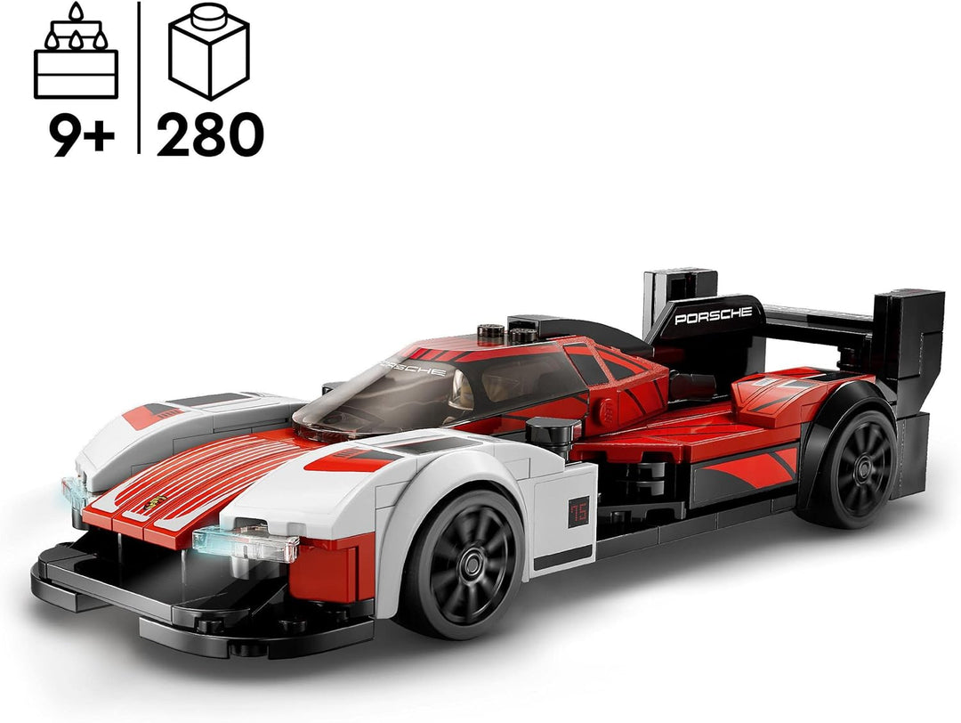 LEGO Speed Champions Porsche 963, Modellauto-Bausatz, Rennfahrzeug Spielzeug für Kinder, Sammelset m
