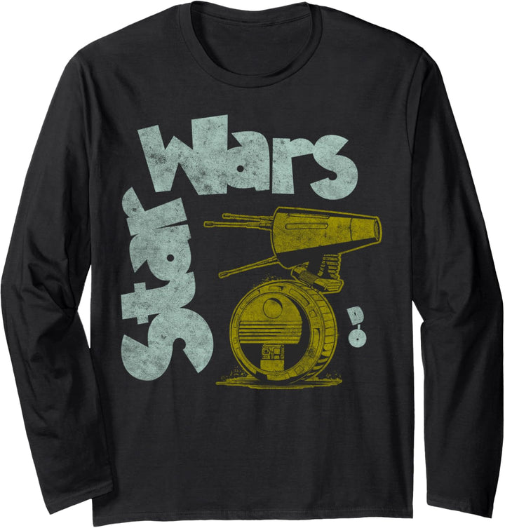 Star Wars: The Rise Of Skywalker D-O Portrait Langarmshirt