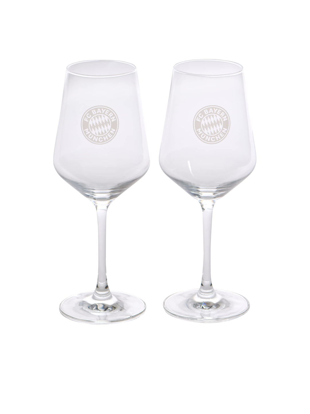 FC Bayern München Weinglas 2er-Set Glas Schoppen FCB