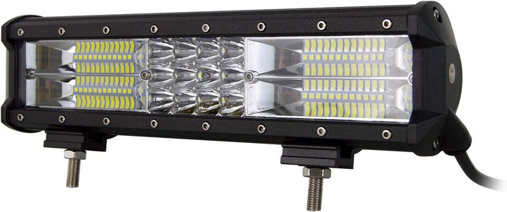 PICAA Led Arbeitsscheinwerfer 12 Zoll 31CM 180W Led Lichtbalken 12V 24V 6000K Led Zusatzscheinwerfer