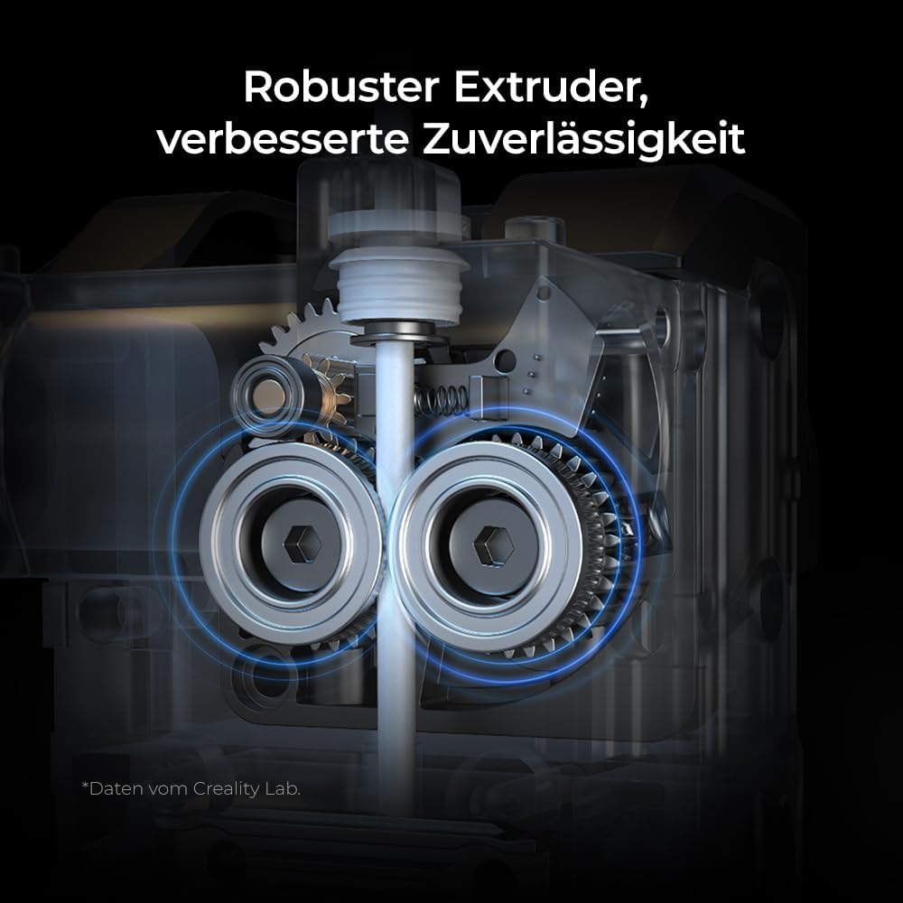 Creality K1C 2025 3D-Drucker, unterstützt CFS-C-Mehrfarbendruck (bis zu 16 Farben), RFID-Erkennung,