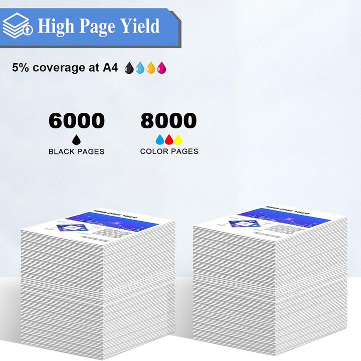 SHUOLEI Tinte Kompatibel mit HP 31 32XL Nachfülltinte Multipack für 7305 7005 7605 Druckertinte 570