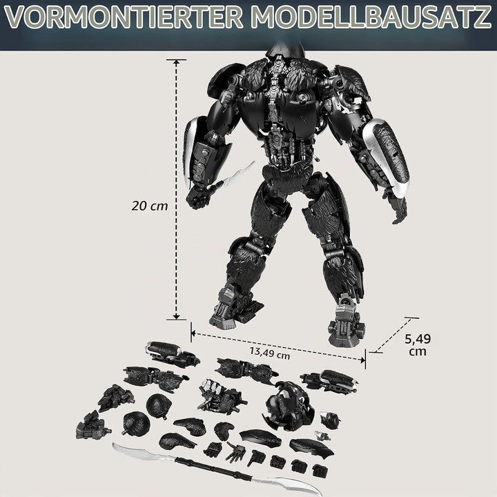 YOLOPARK Transformers Spielzeug Optimus Primal, 7.87 Zoll Transformers Rise of The Beast Transformer