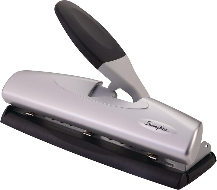 Swingline Desktop-Locher, 2-7 Löcher verstellbar, 20 Blatt Kapazität, leichter Touch, geringer Aufwa