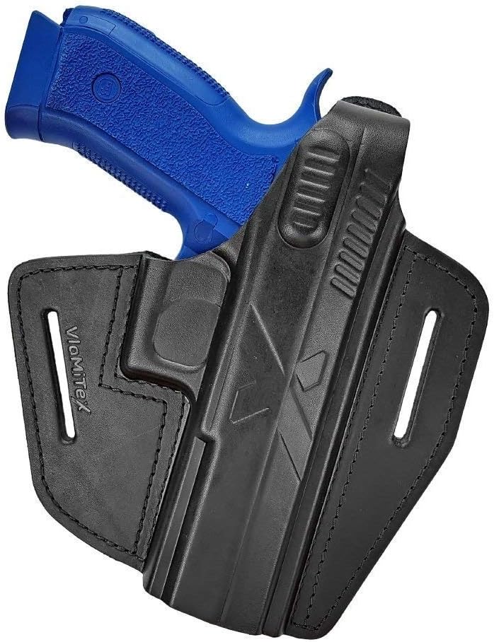 VlaMiTex B15 Leder Holster für CZ Shadow 2 / P-09 / SP-01 Phantom/CZ 97B / Shadow