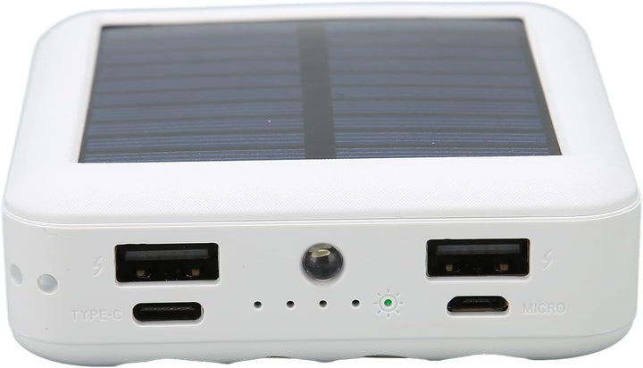 20000mAh Solar Phone Power Bank, Tragbare wasserdichte Solar Power Bank mit Ladekabel für den Aussen