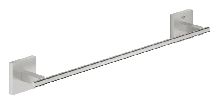 GROHE Start Cube - Badetuchhalter (verdeckte Befestigung, Material: Metall), supersteel, 40987DC0, S