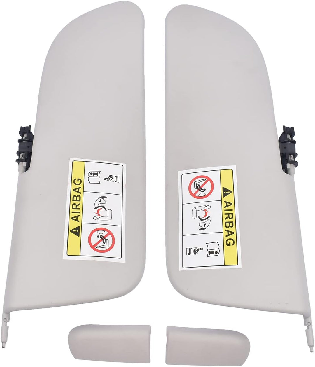 Huiruhy Sonnenblenden Sonnenschutz Satz Links + Rechts 1613251480 Kompatibel mit C3 II SC 2009-2016