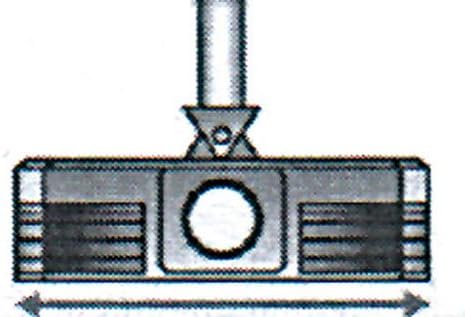 dream audio Beamer Deckenhalterung: Universal-Wand- und Decken-Halterung für Beamer und Projektoren