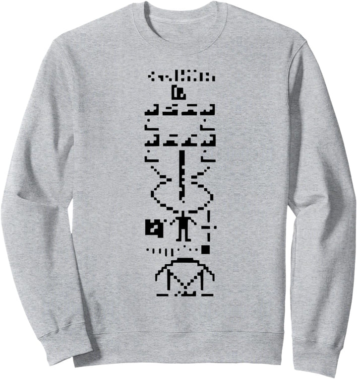 Arecibo Alien Nachricht Sweatshirt