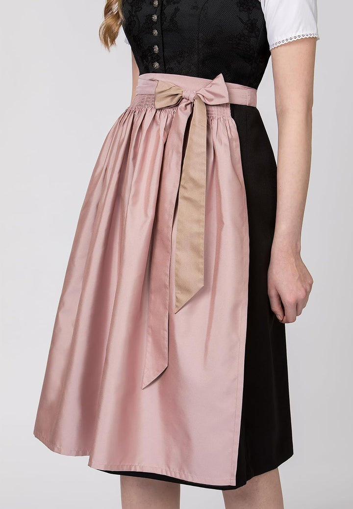 Stockerpoint Damen Schürze Kristin Dirndlschürze, Rose, Regular