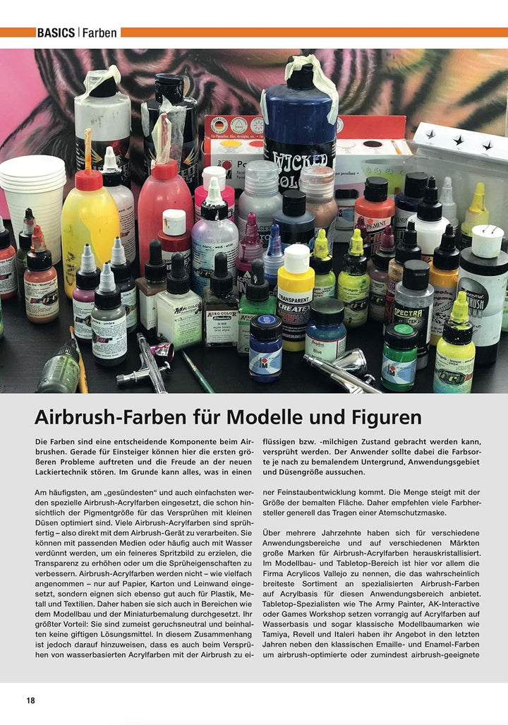 Airbrush für Modellbau, 3D-Druck & Tabletop (Airbrush Step by Step Workbook), Paperback