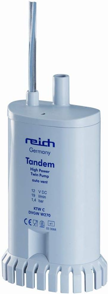 Reich Tauchpumpe TWIN 19 l/min 1,4 bar