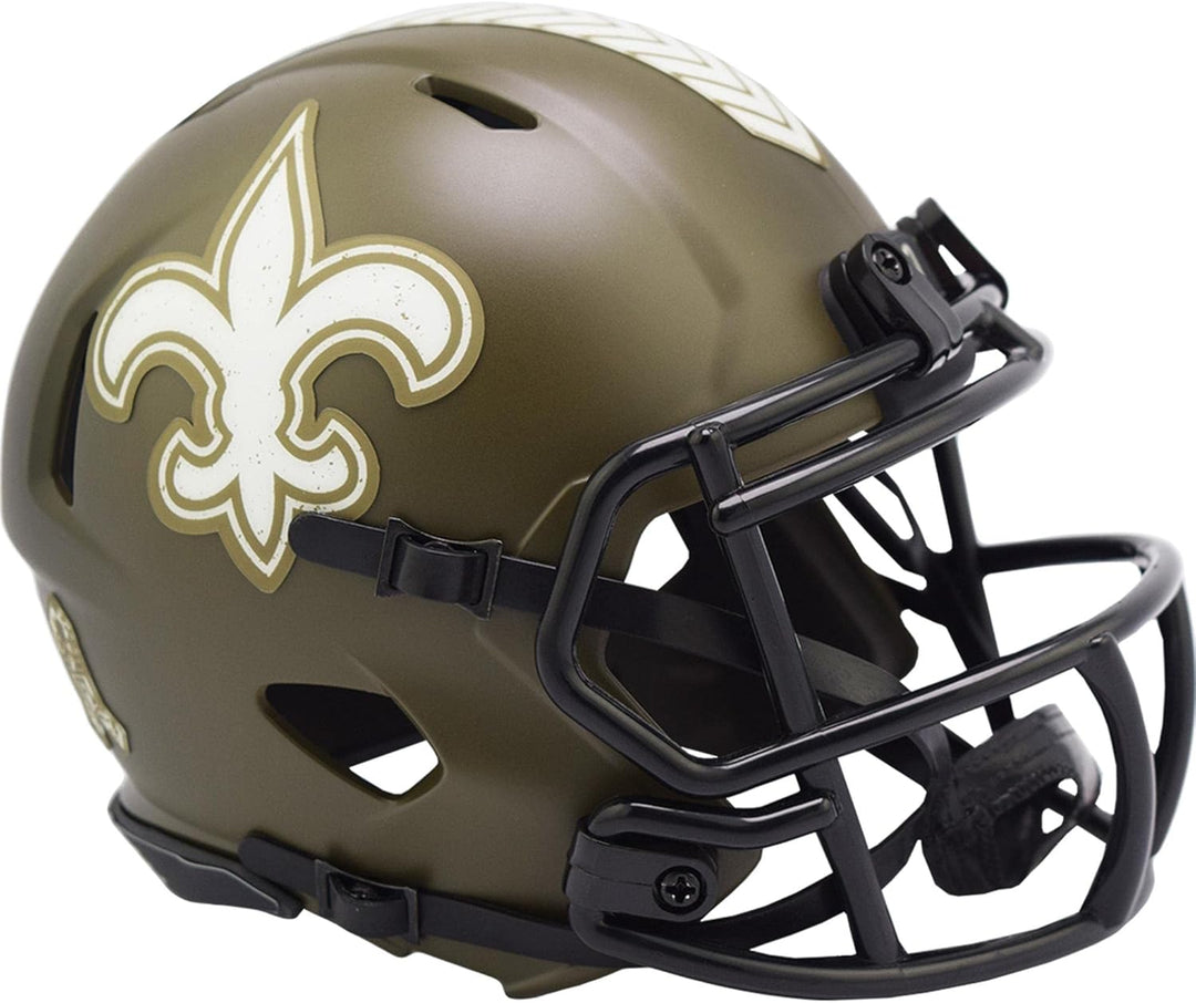 Riddell NFL Salute to Service Speed Mini New Orleans Saints, New Orleans Saints