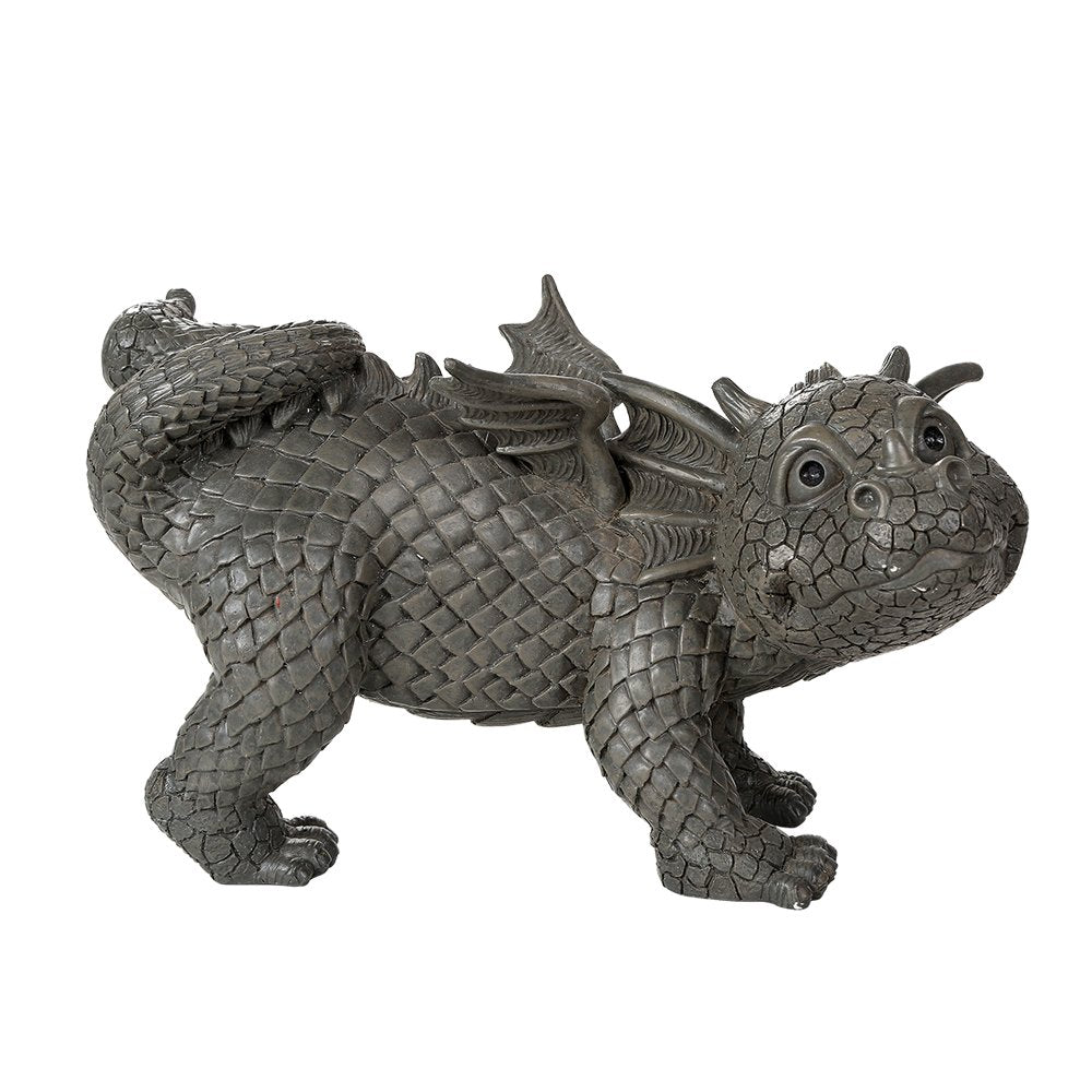 Pacific Giftware Garten Drache Peeing Drache Deko Garten Accent Skulptur Stone Finish 25,4 cm Hoch