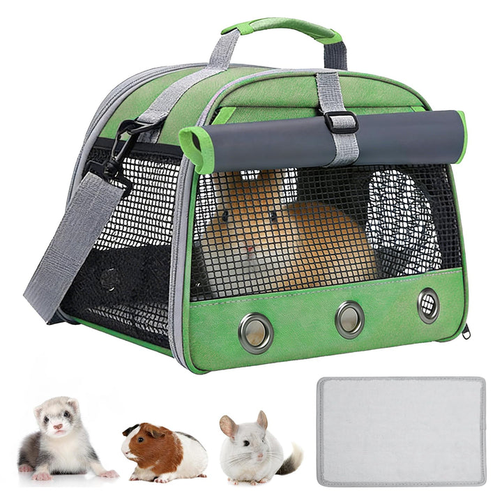 Kleine Haustier-Tragetasche,Kleintier Tragetasche,Transportbox für Katze Mit Seitlicher Öffnung,Meer